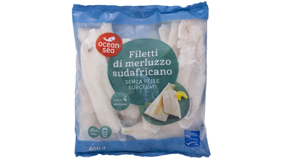 Filetti di Merluzzo Sudafricano Surgelato