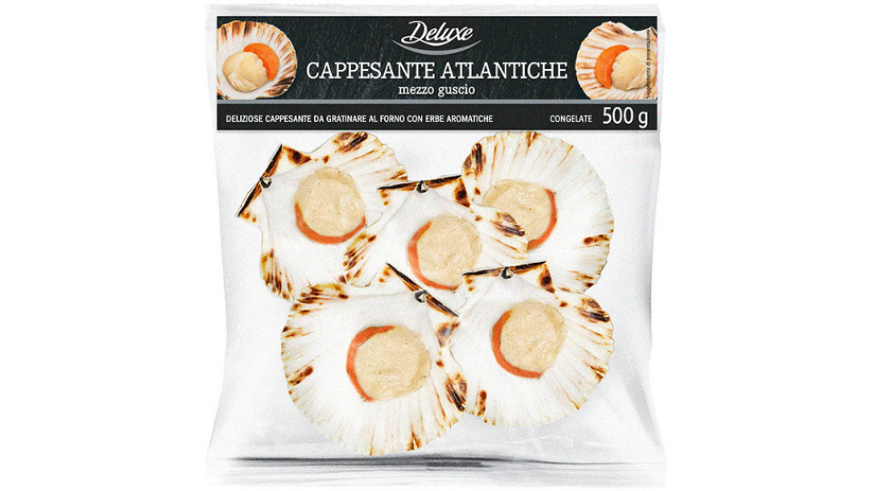 Cappesante Atlantiche Mezzo Guscio