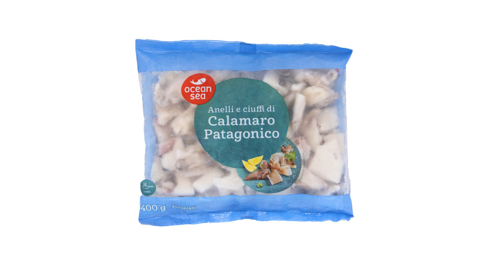 Anelli e Ciuffi di Calamari della Patagonia Surgelati