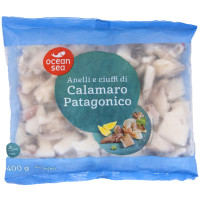 Anelli e Ciuffi di Calamari della Patagonia Surgelati