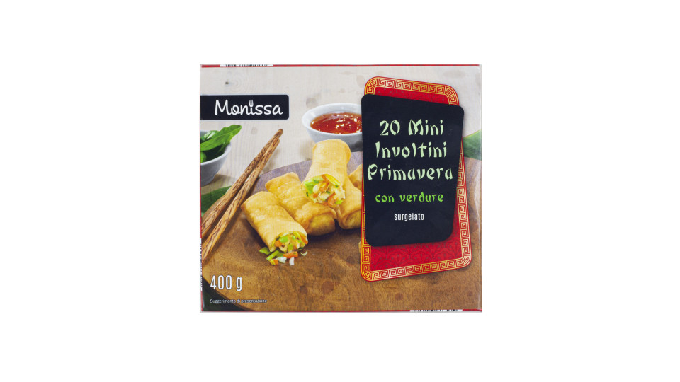 Mini Involtini Primavera con Verdure
