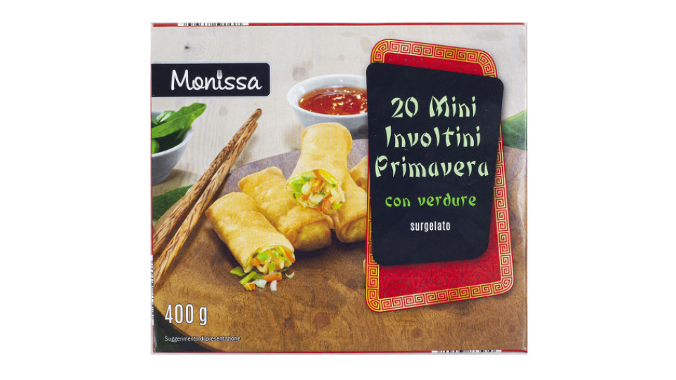 Mini Involtini Primavera con Verdure