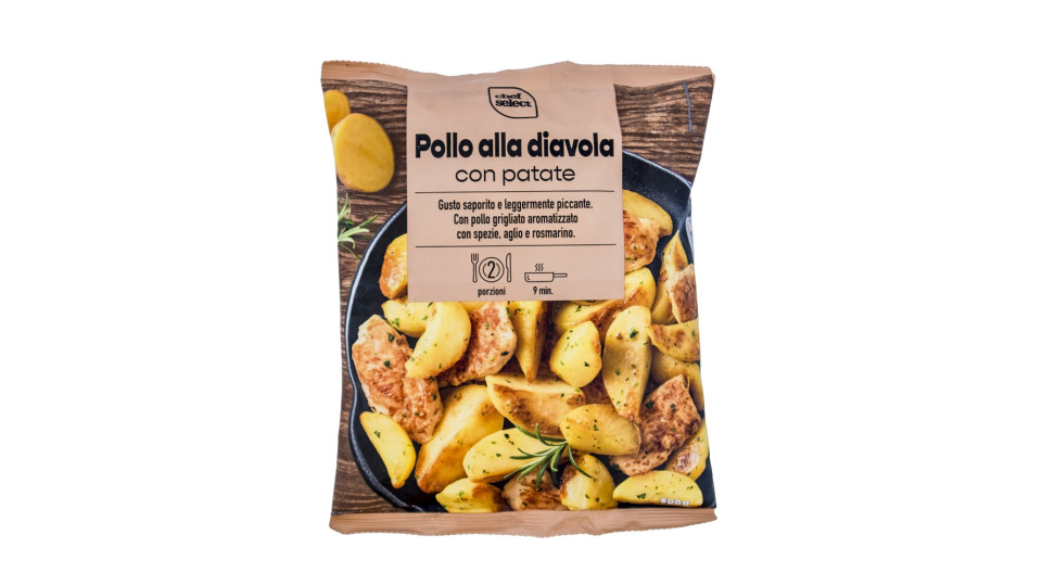 Pollo alla Diavola con Patate