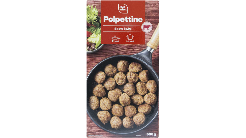 Polpettine di Bovino Surgelate