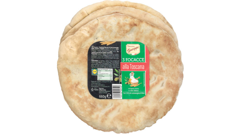 Focaccia alla Toscana