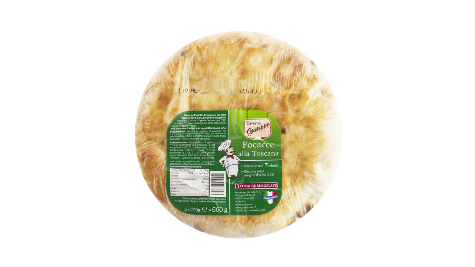 Focaccia alla Toscana