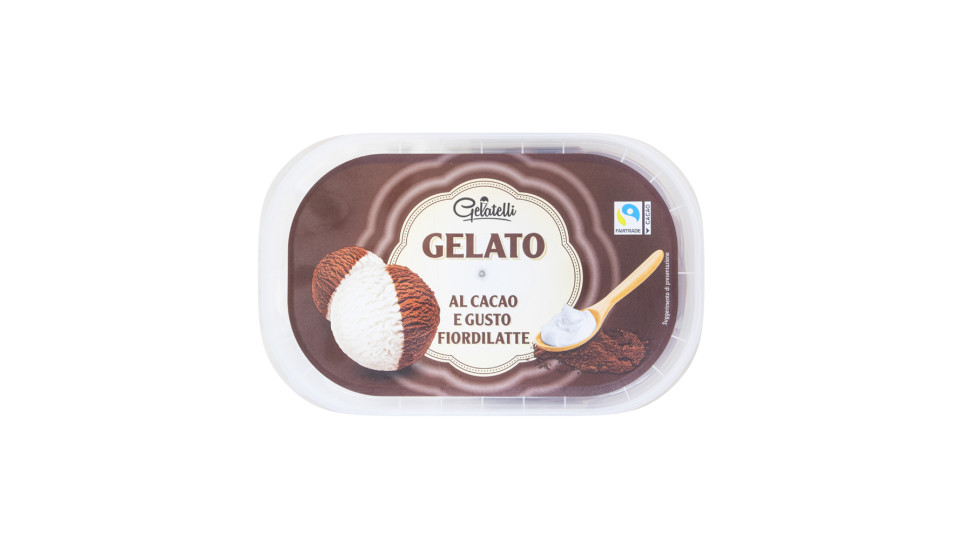 Gelato al Cacao e Fiordilatte