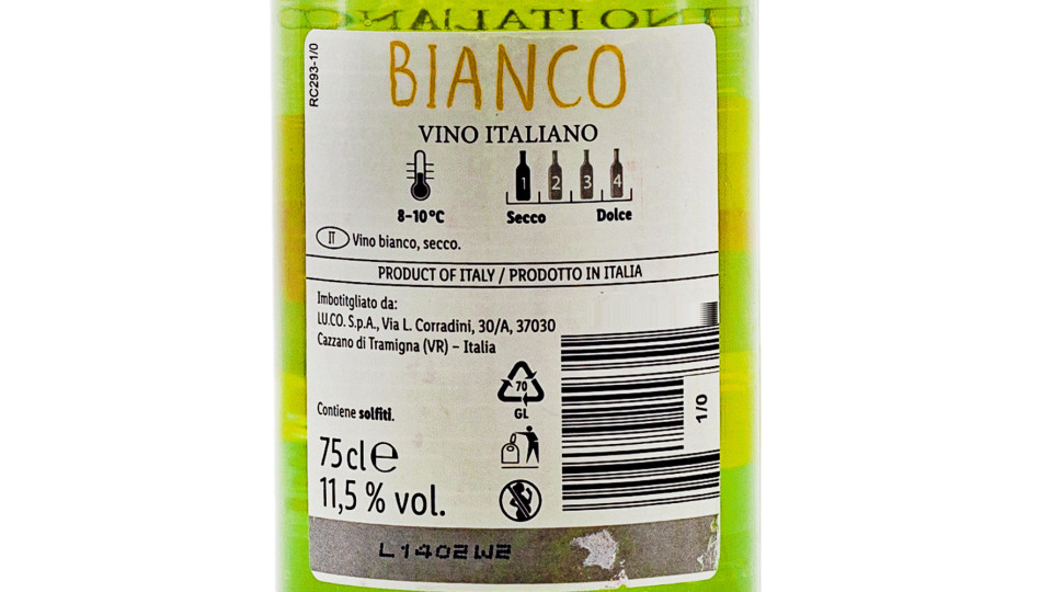 Vino Bianco da Tavola