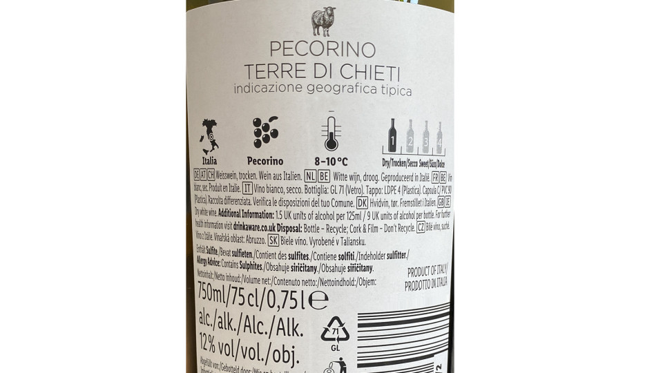 Pecorino Terre di Chieti Igt