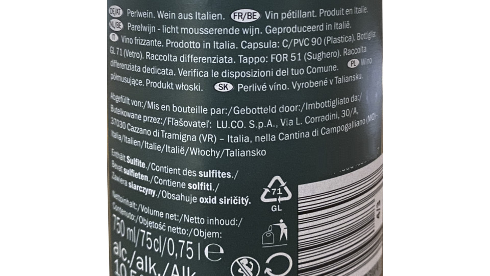 Chardonnay Frizzante