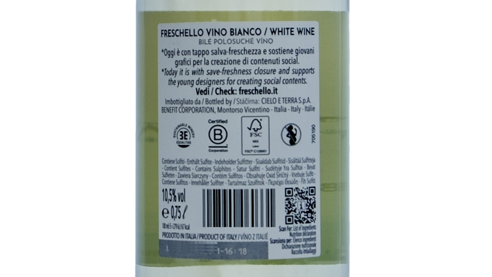 Vino Bianco Vivo