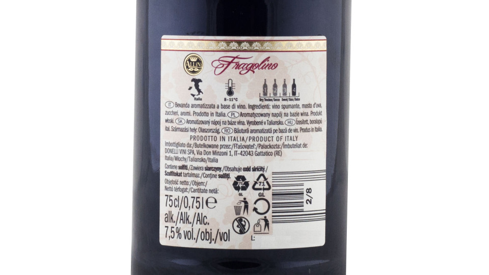 Fragolino Rosso Frizzante