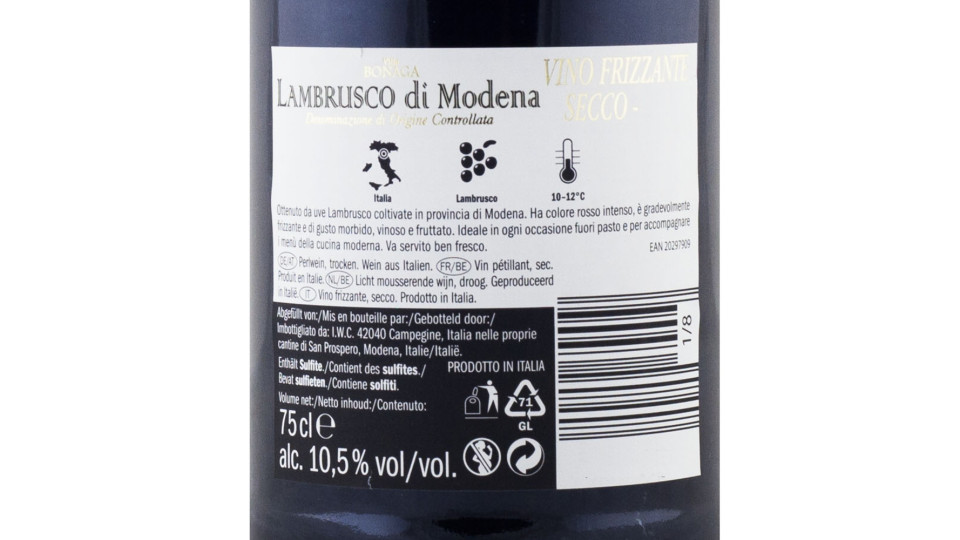 Lambrusco di Modena Doc Secco