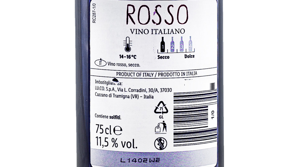 Vino Rosso da Tavola