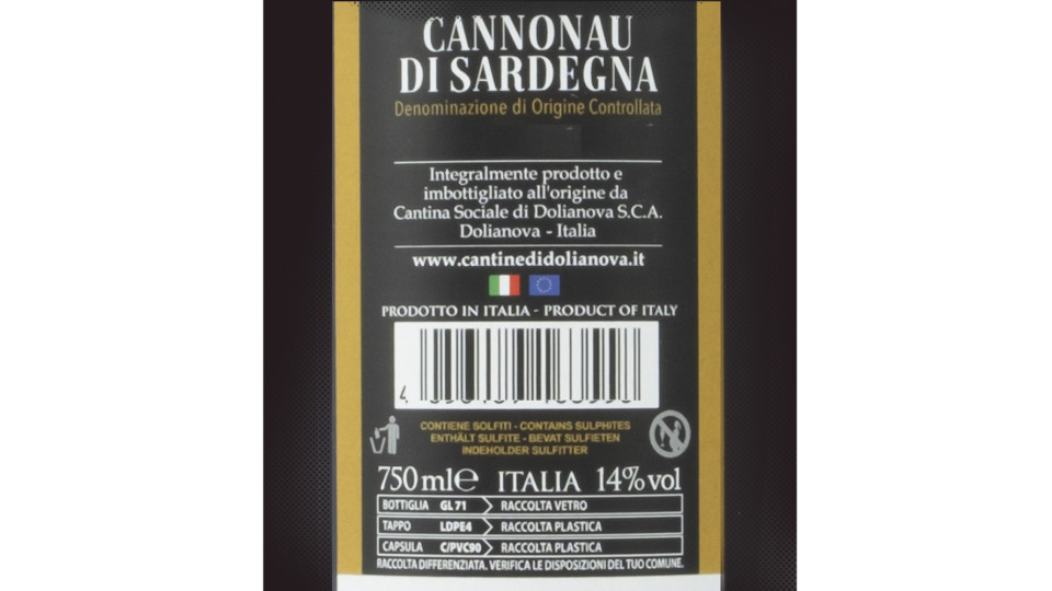 Cannonau di Sardegna Dop