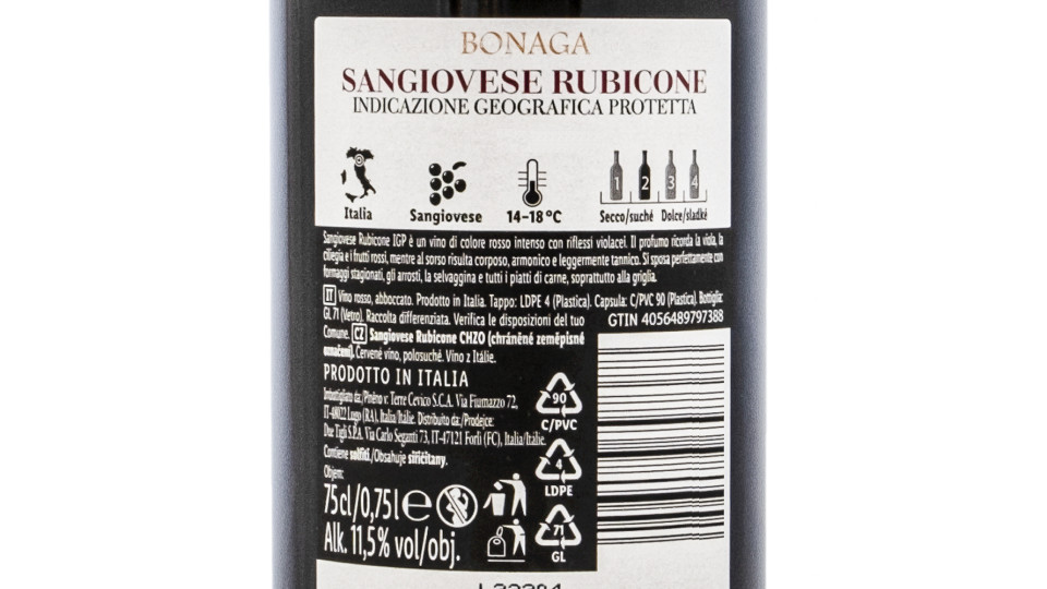 Sangiovese di Romagna Igt Rubicone