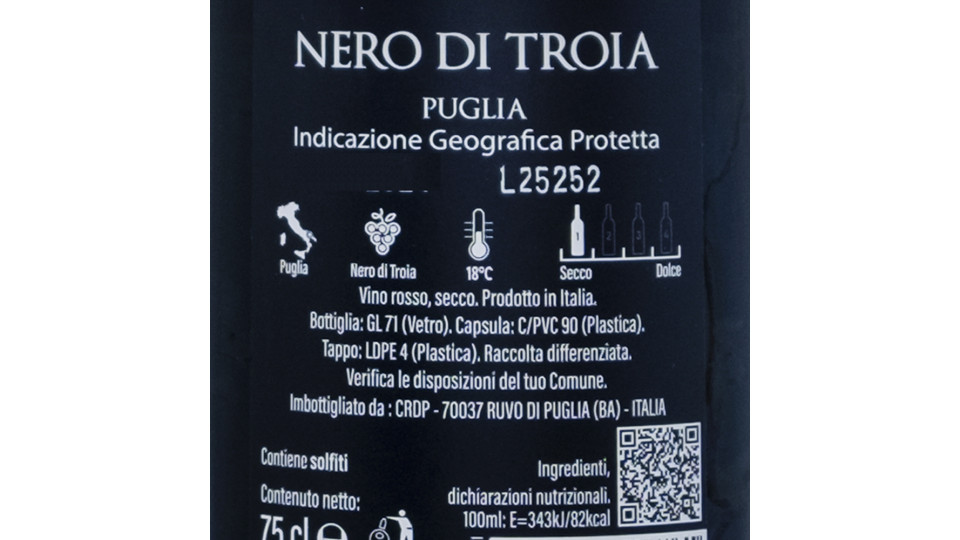 Nero di Troia Igp