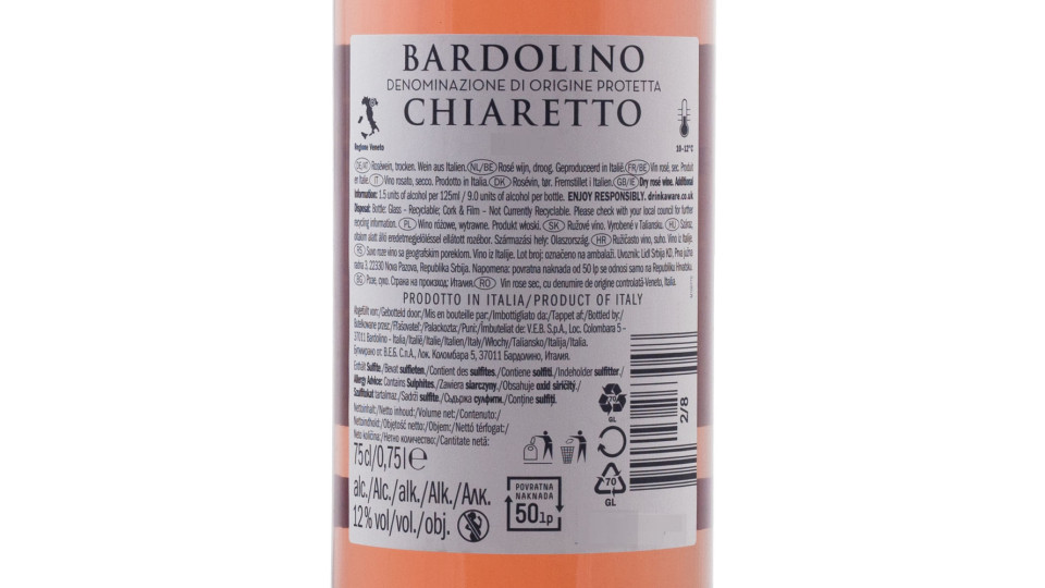 Bardolino Chiaretto Rosé Dop