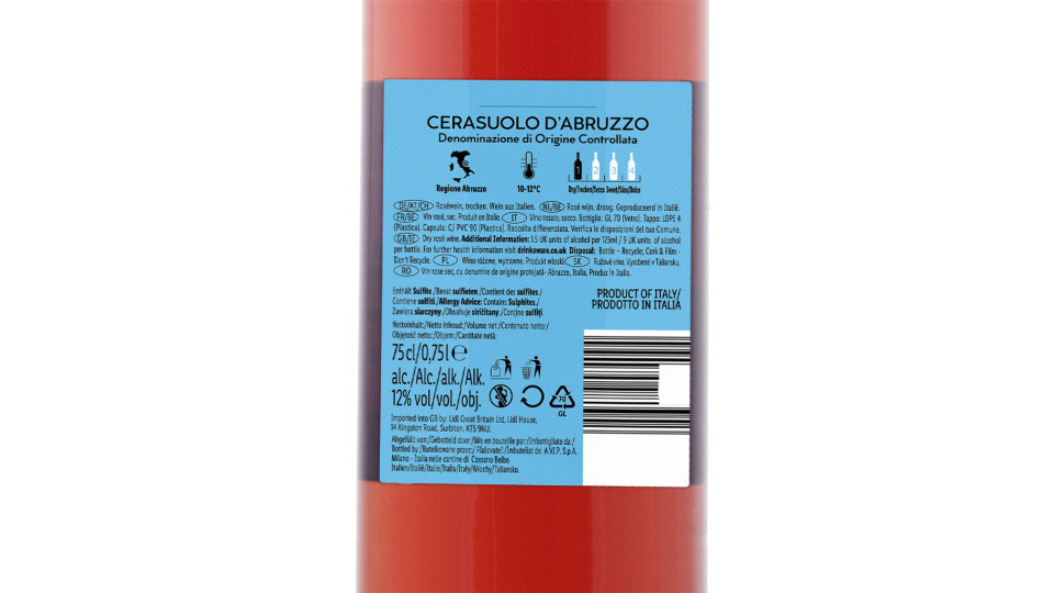 Cerasuolo d'Abruzzo Dop