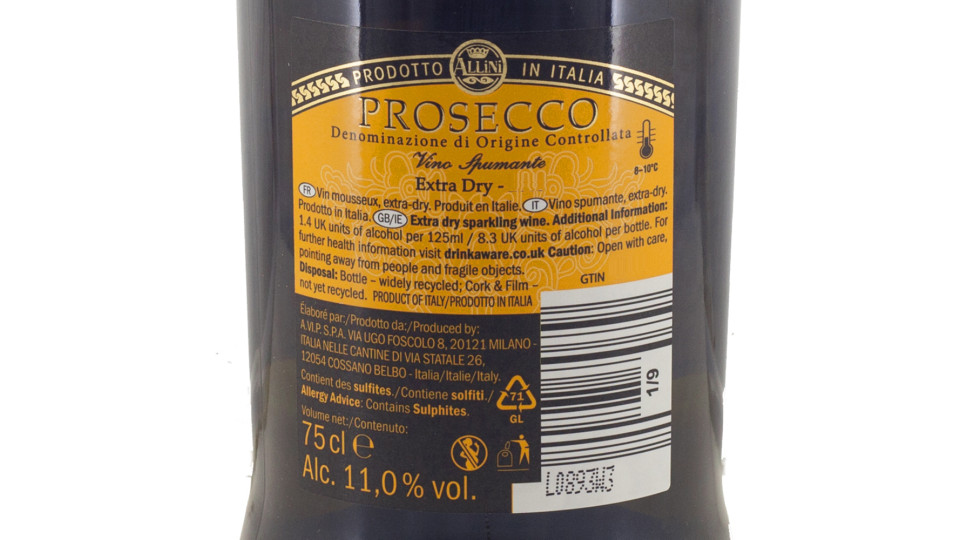 Prosecco Spumante Doc
