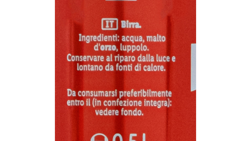 Birra Rossa 5,4% Vol.