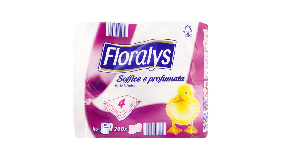 Carta Igienica Profumata 4 Veli