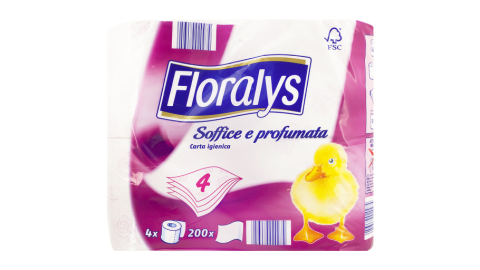 Carta Igienica Profumata 4 Veli
