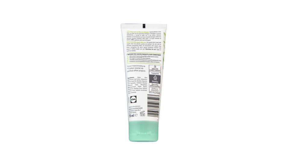 Crema Mani Aloe Vera Bio