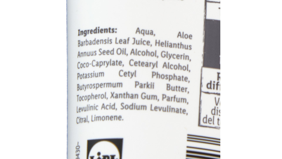 Crema Mani Aloe Vera Bio