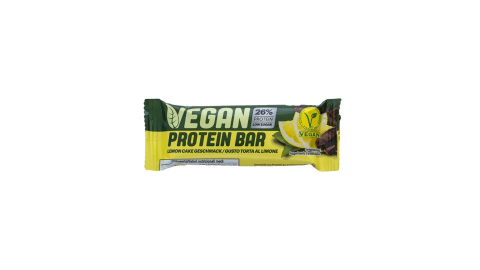 Barretta Proteica Vegana 26% Proteine Torta al Limone