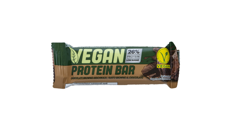 Barretta Proteica Vegana 26% Brownie al Cioccolato
