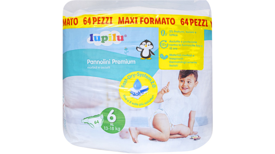Pannolini Tg. 6 Xl 13-18 Kg