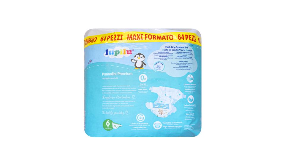 Pannolini Tg. 6 Xl 13-18 Kg