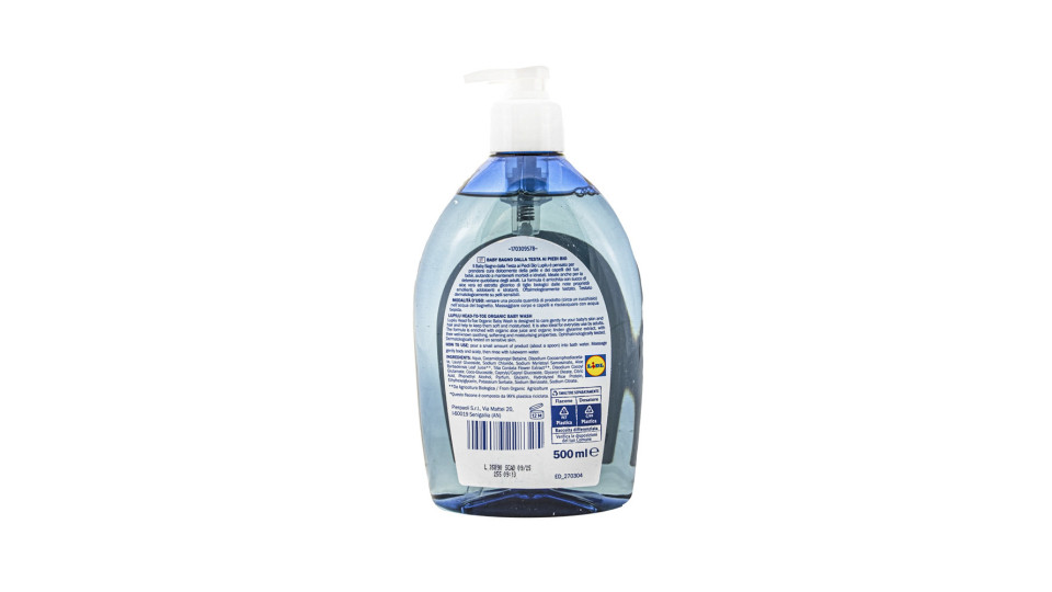 Bio Baby Bagno Testa ai Piedi