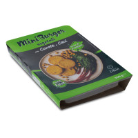 Miniburger Veg Carote e Ceci