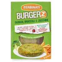Burger'z Quinoa, Broccoli e Zucchine 2 x 80 g
