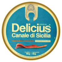 Origini Canale di Sicilia Filetti di Alici in Olio di Oliva
