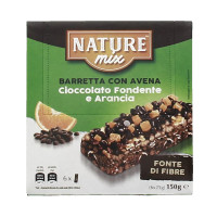 Barrette Avena Cioccolato e Arancia X6