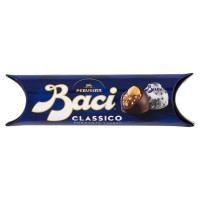 BACI PERUGINA Cioccolatini Fondenti ripieni al Gianduia Tubo Design 37,5 g