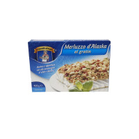 Merluzzo Gratin Olio Basilico