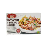Mazzancolle e Branzino  Gr.250