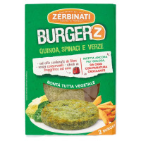 Burger'z Quinoa, Spinaci e Verze 2 x 80 g
