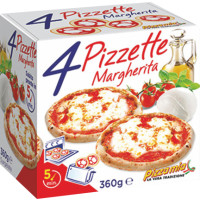Pizzette Margherita X4