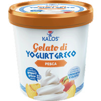 Gelato Yogurt Greco Pesca