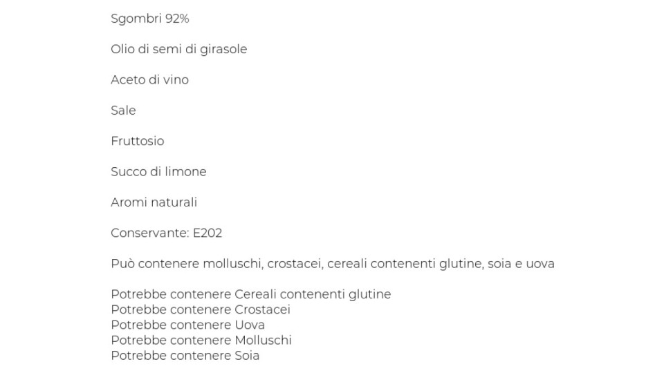 Filetti di Sgombro Grigliati