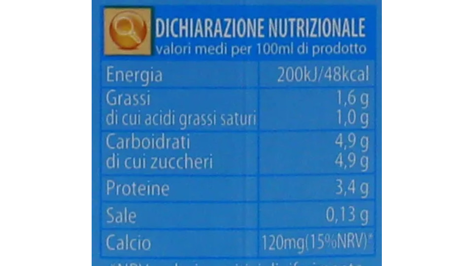 Latte Parzialmente Scremato Microfiltrato Alta Digeribilità