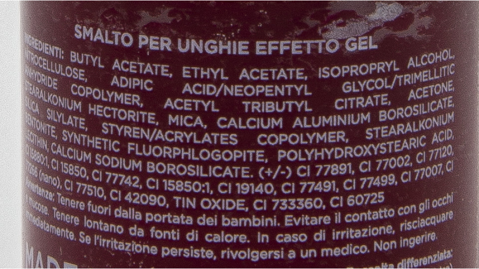 Smalto Gel Bordeaux