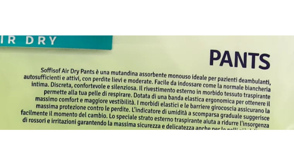 Pannoloni Taglia m