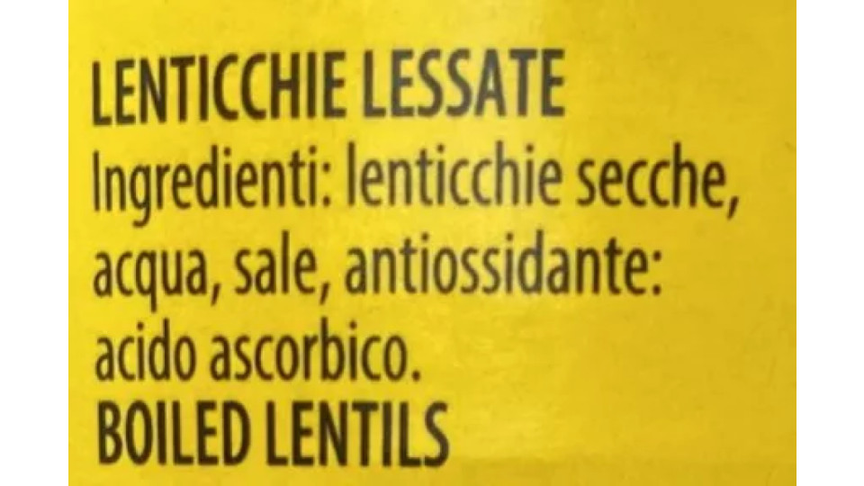 Lenticchie Lattina
