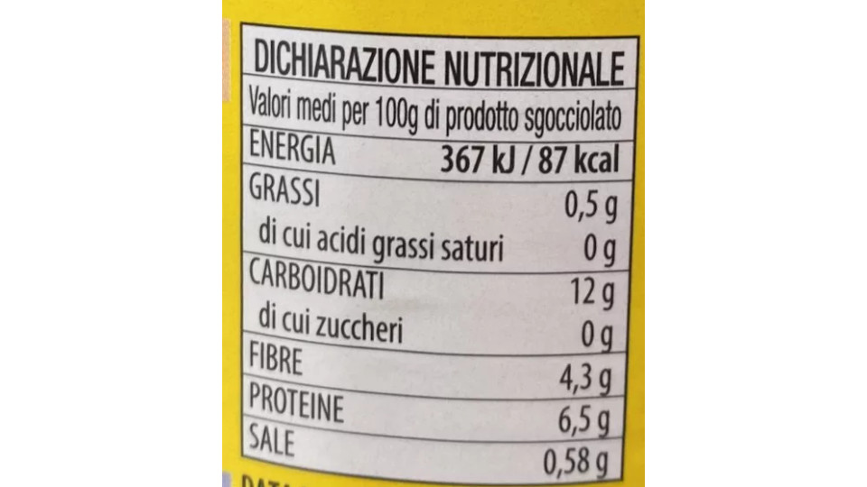 Lenticchie Lattina